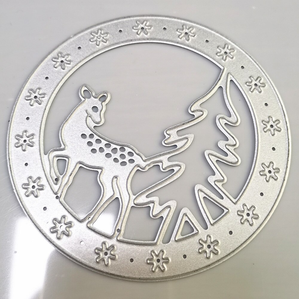 Troqueles Scrapbooking Navideño Troquel De Navidad De Papá Noel, Troquel De Corte De Metal Para Plantillas Corte Acero Carbono