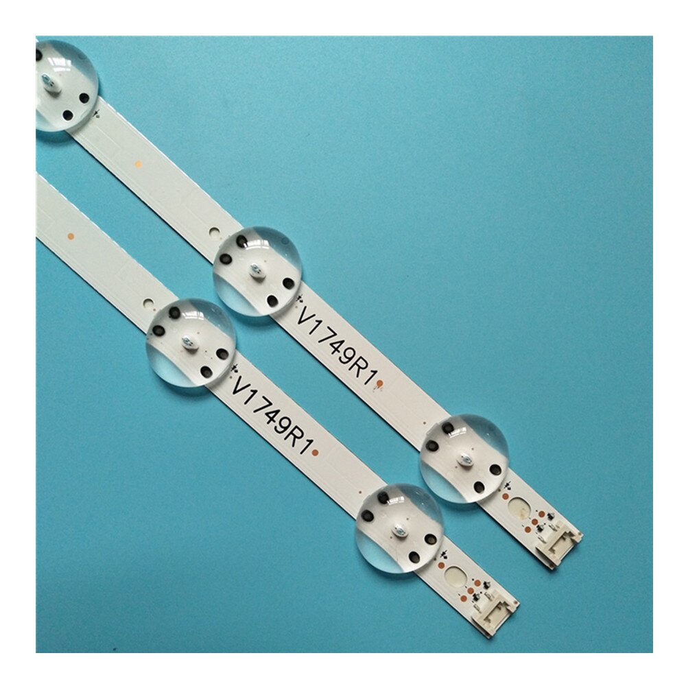 LED TV Illumination Part Replacement For LG 49LJ610V-TA 49LJ610V-ZA 49LJ610Y-TA LED Bar Backlight Strip Line Ruler V1749L1 2862A
