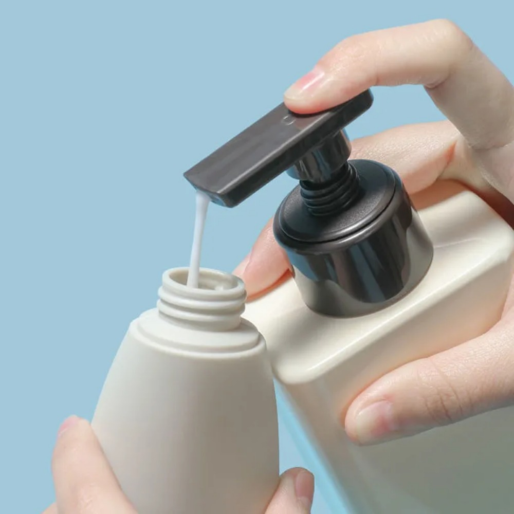4 pièces/ensemble bouteille rechargeable 60ml récipient de Lotion en Silicone souple Tube à presser bouteille vide bouteille de shampoing de voyage Portable