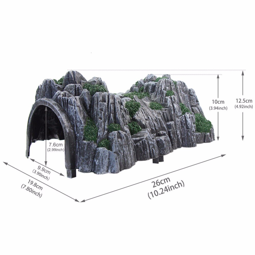 SD01 1pc Model Train Railway Tunnel Train Cave Tunnels Accessories 1:87 HO OO Scale
