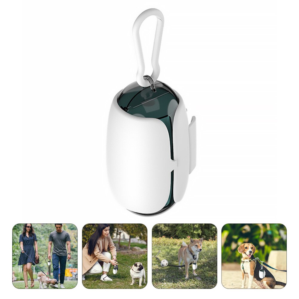 Pocket Size Pet Dog Waste Bag Holder Pouch Dispenser with Hanging Loop