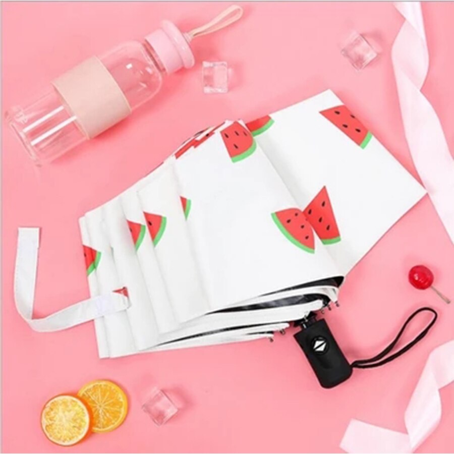 Uv Umbrella Rain Women Automatic Rain Umbrellas For Kids Girl Cute Parasol Clear Men Idea Folding Beach Useful Animal Fruit