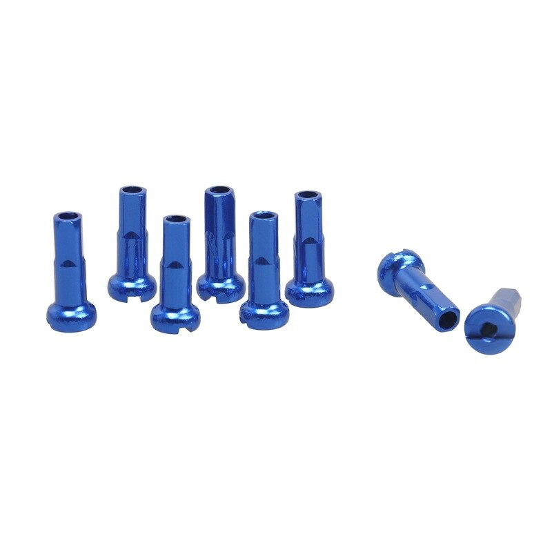 8 pcs sprak cap voor mountainbike 14G 14mm draad cap aluminium tepel cap kleurrijke fiets wiel deel