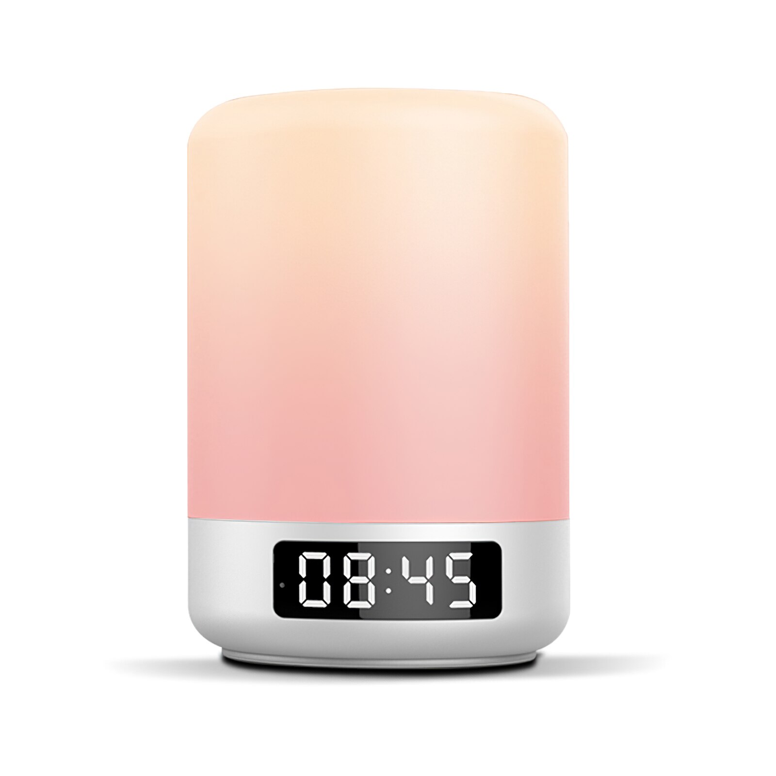 Tragbare kabellos Bluetooth Lautsprecher Mini-Spieler berühren klopfen Licht Bunte LED Nacht Licht Nachttisch Lampe für Besser Schläft
