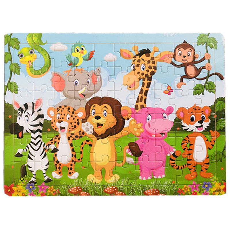 Kinderen Kids Puzzels Leeftijd 3-8 | 60 Stuk Puzzels Voorschoolse Educatief Speelgoed Voor Peuters | Houten Jigsaw puzzels Speelgoed Set Van