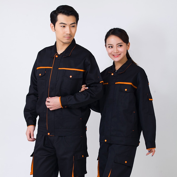 Ropa de trabajo, uniforme para hombre y mujer, monos de tela protectora de manga larga para Trabajador, máquina de reparación, soldadura automática