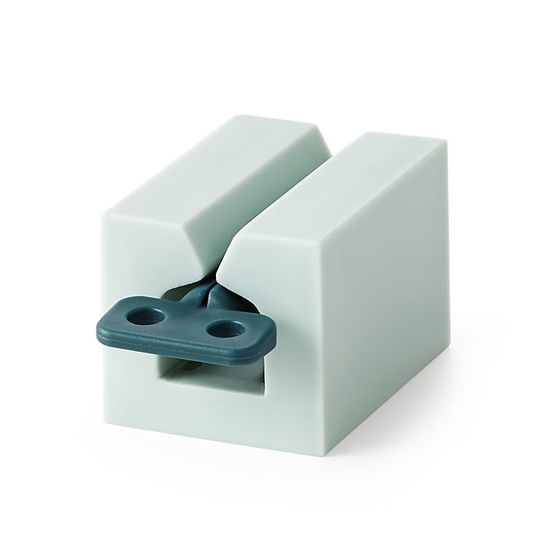 Exprimidor de tubo de pasta de dientes, prensa Manual para exprimir pasta de dientes, limpiador Facial con Clip, accesorios de limpieza para Baño: Light Blue