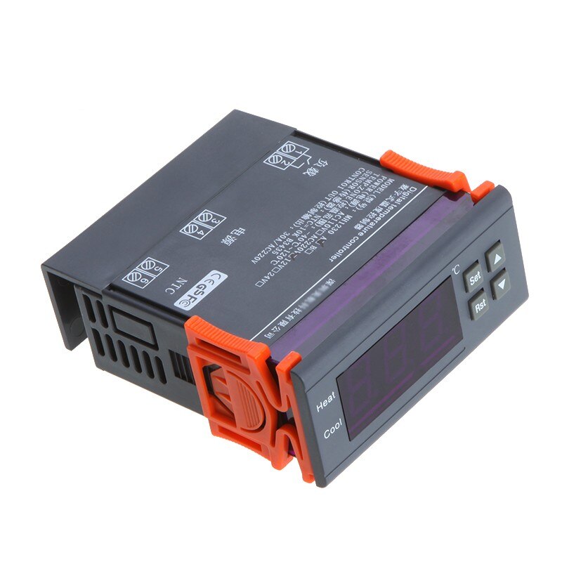 30A 220V Digital Temperature Controller Thermocouple -40℃ to 120℃ with Sensor