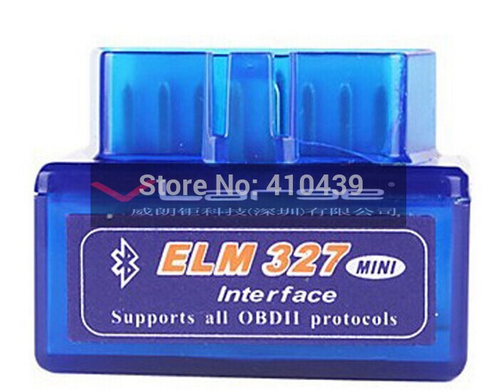 Eunavi MINI ELM327 Bluetooth V1.5 ELM 327 Interface OBD2/OBD II Auto Code Scanner