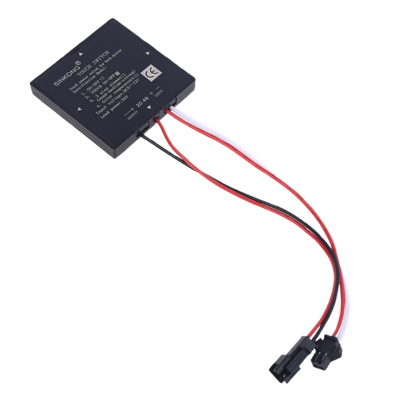 50LB 5-12V Badkamer Spiegel Touch Schakelaar Sensor Schakelaar Voor Led Licht Spiegel Koplamp Interieur Levert