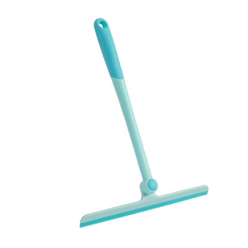 Grattoir à vitres en Silicone, lave-vitre, spatule en Silicone, raclette, essuie-glace, nettoyage du sol, accessoires de cuisine, outils de nettoyage: Blue