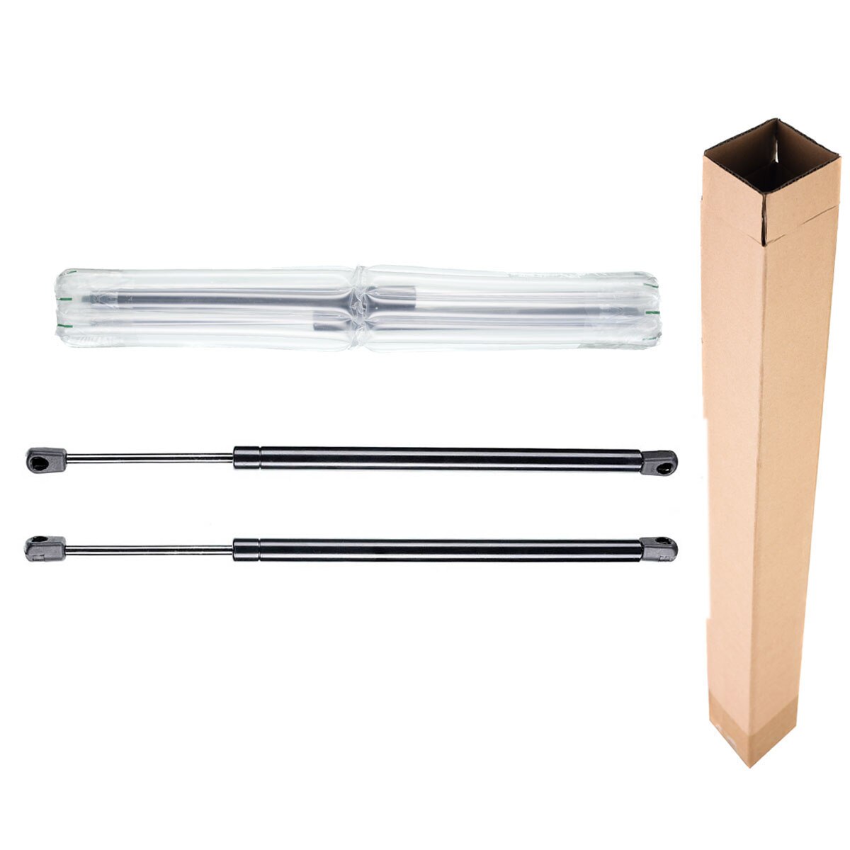 Motorkap Gasveren Voor VW T-Roc (2017-2023) - 2 Stuks Roestvrijstalen Liftondersteuning, Vervanging Origineel