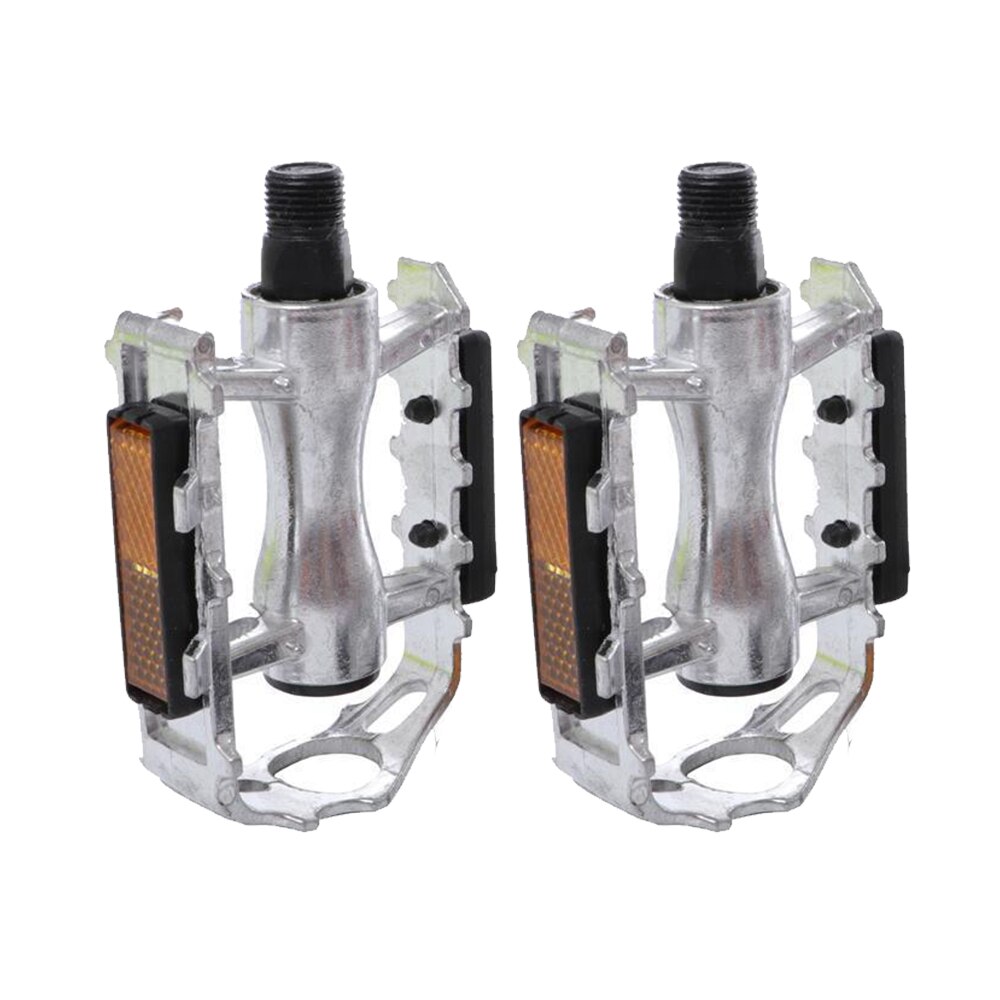 Ultralette cykel pedaler mtb cykel del pedal cykling aluminiumslegering ultralette hule flade bur pedaler cykeldele