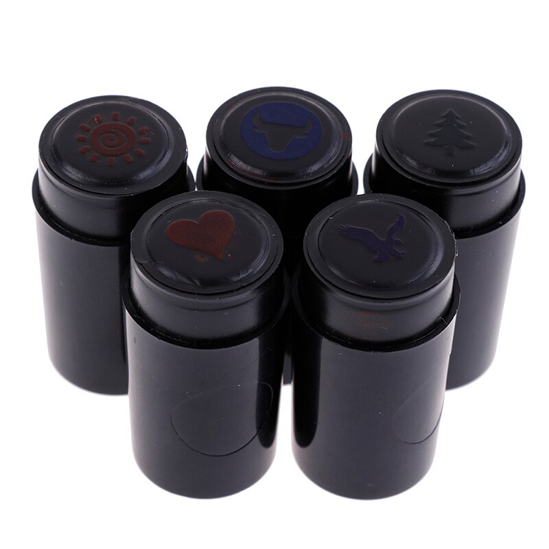 Willekeurige Quick Droog Plastic Golfbal Stamper Stempel Marker Indruk Seal Golf Club Accessoires Symbool Golfer Souvenir
