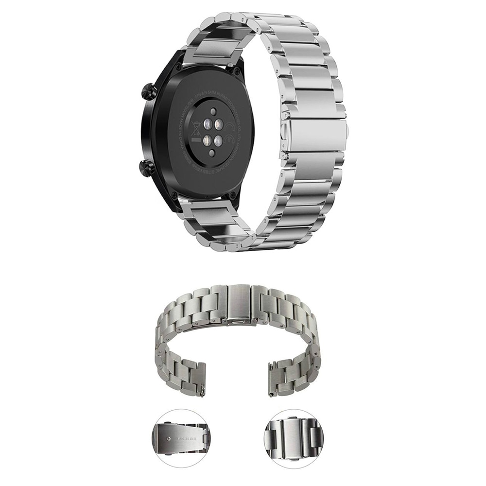 LEMFO Originele Smart Horloge Band Voor Huawei Horloge GT Band 22mm Rvs Vervanging Armband Bedrijvengids Polsband Mannen