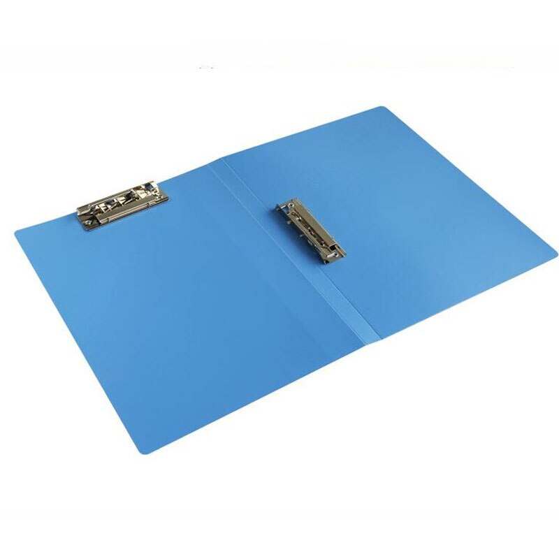 3PCS DELI A4 PP Clip File Folder Color Office Metting Document File Folders School Office Supplies