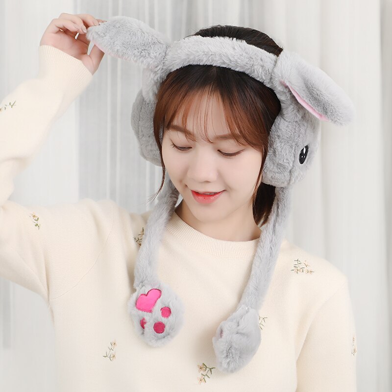 Earmuffs Headphones Fur Skiing Earmuffs Ear-Warmer Teenage Adult Winter Lovers Women Plush Girl Plain Autumn