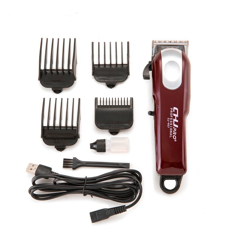 Elektrische Mannen Hair Cut Razor Clipper Trimmer Cutter Snijmachine Baard Kapper Scheermes Professionele Cutter Draagbare Snoerloze Gereedschap