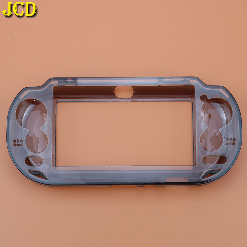 JCD – 1 pièce de protection pour manette de jeu Sony PSV 1000, pour PS Vita PSVita 1000: Transparent Black