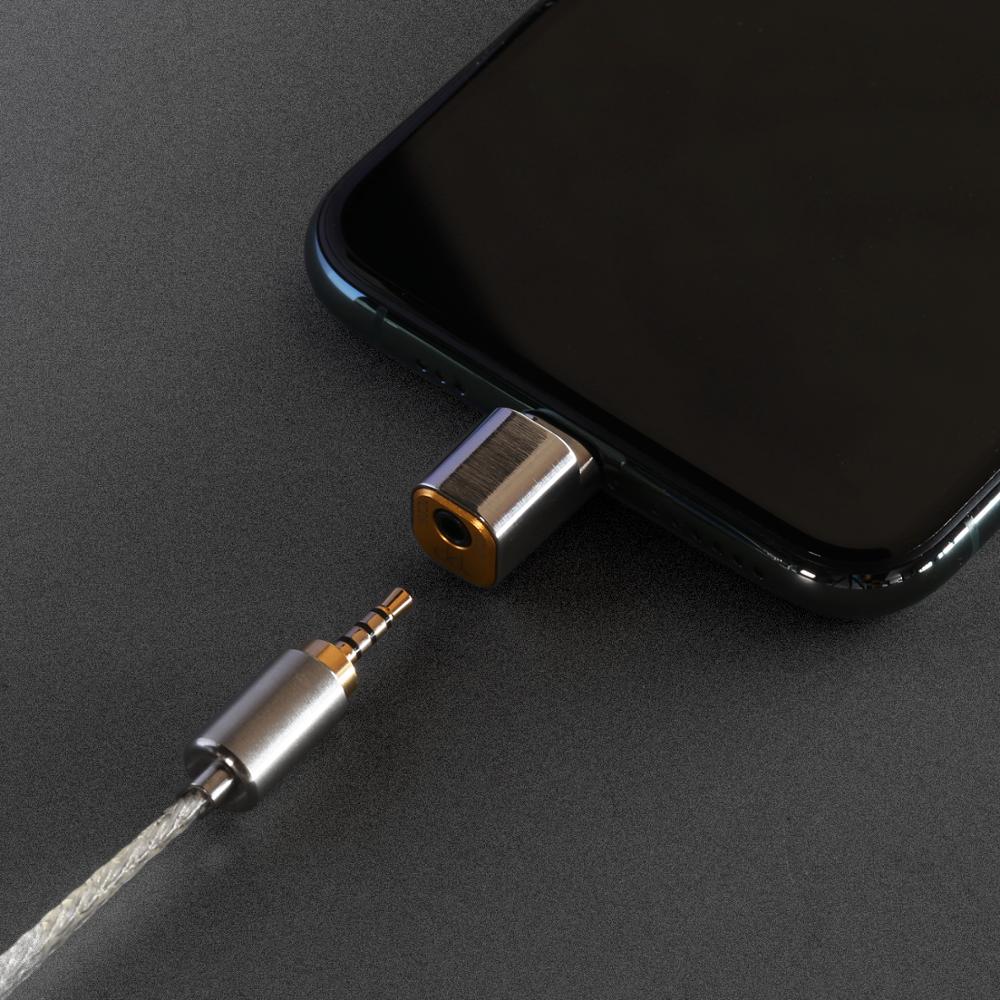 DD ddHiFi TC25i LTG to 2.5mm Jack Headphone Adapter for Your iOS Device Output with 2.5mm Earphones and Terminated IEM