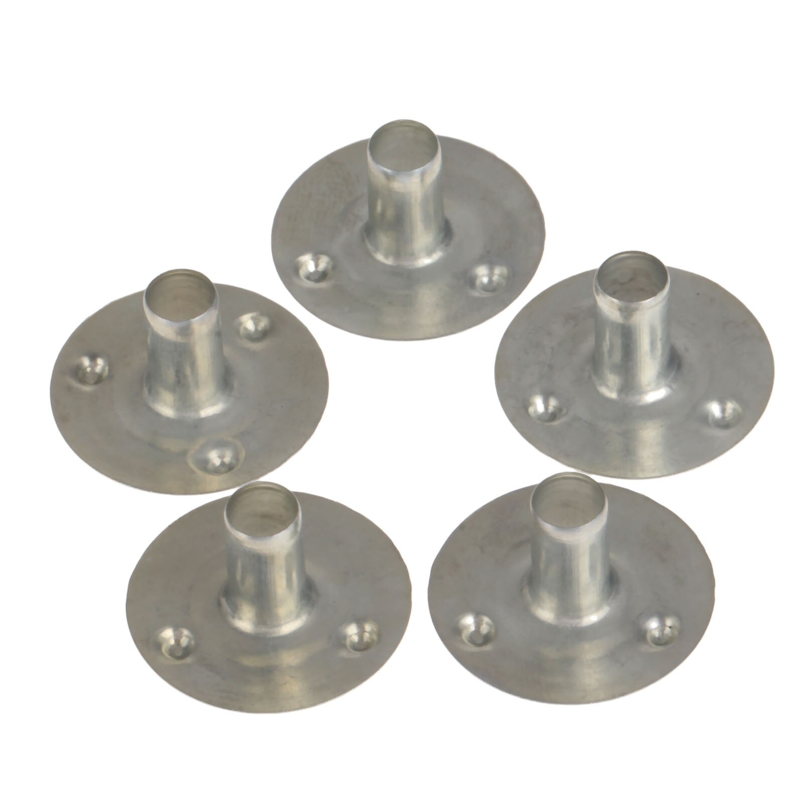 500Pcs 20mm Waxed Candle Wick Sustainer Wick Carry Holders Tabs Tool Craft DIY Silver For Waxed Candle Making