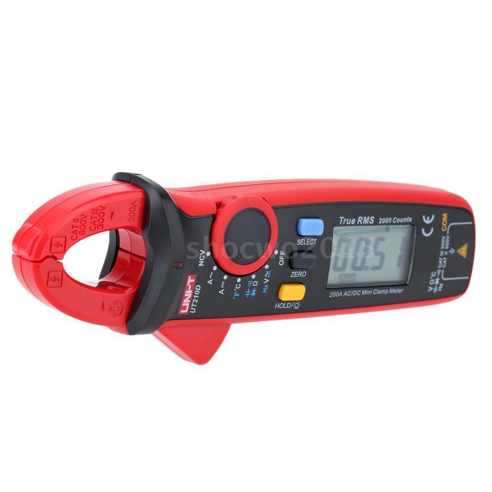 UNI-T UT210D UT-210D Electrical Multifunction True RMS AC Mini Clamp Meters UNIT ut210d