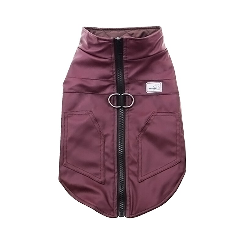 Store hundetøj til små mellemstore hunde jakke kæledyrstøj regnfrakke vandtæt hundefrakke vest varmt outfit fransk bulldog jakker 30: Grøn / M