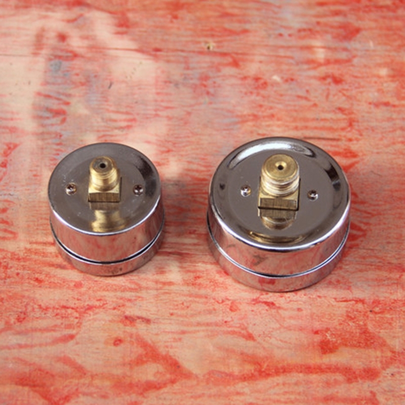 0-180psi 0-12Bar Industriële Luchtdrukmeter Waterdruk Meter Meetbereik 1in 1/4in Kleine Compressor Hydraulische