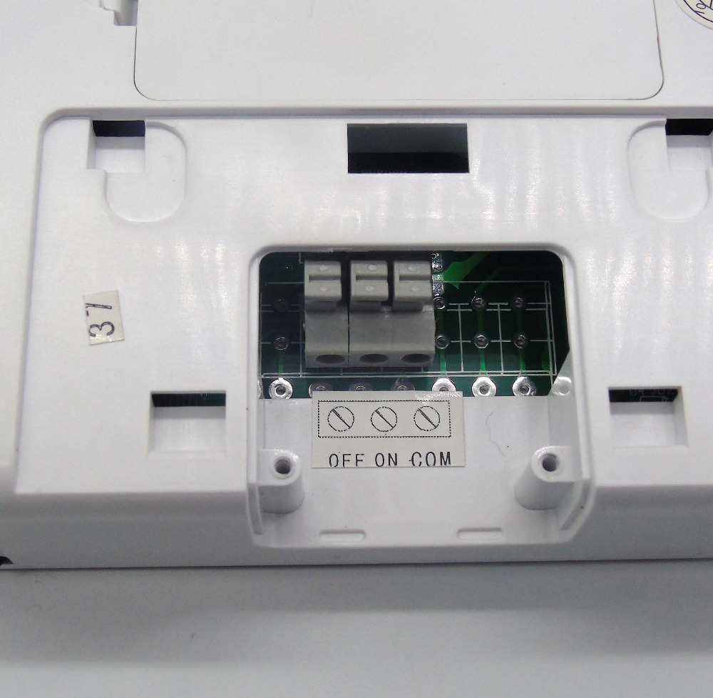 Gas boiler three wire Seven days to edit Programming thermostat for battery powered (HS-B709)