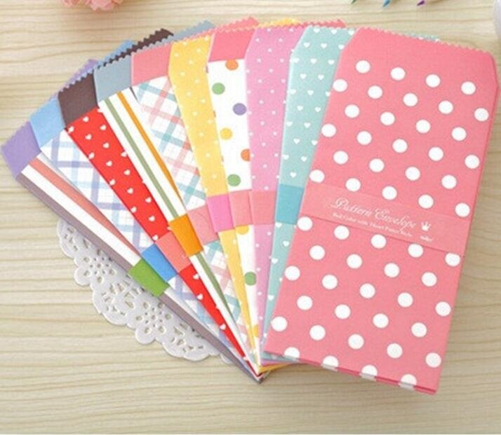 30 paquets/lot de plantes à rayures de couleur bonbon ces petites choses quatre Kawaii papier coréen papeterie fournitures: B