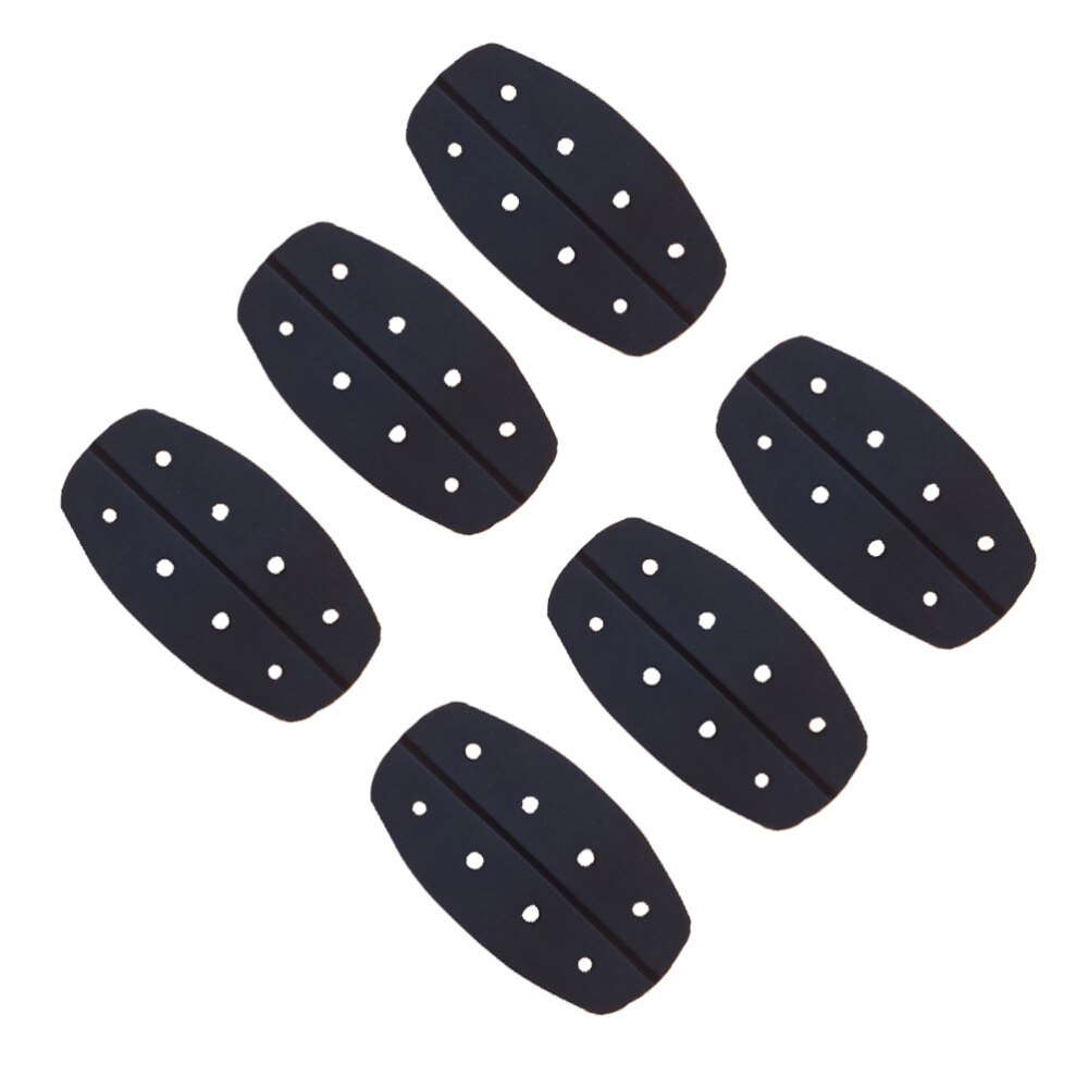 6PCS Underwear Shoulder Pads Non-slip Shoulder Strap Gasket Breathable Silicone Shoulder Pad Invisible Shoulder Strap Gasket for