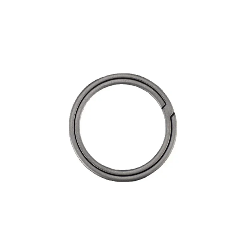 Titanium Alloy Key Rings Durable Elastic Metal Multi-purpose Key Ring Adult Keychain Accessories