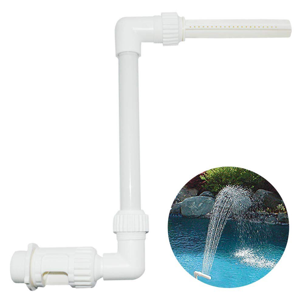 Adjustable Waterfall Swimming Pool Fountain Stand Sprayer Hose Replacement Tool