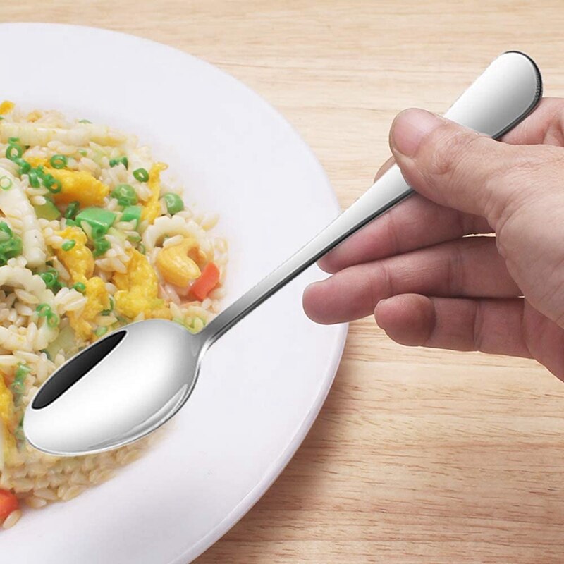 Set Of 12, Stainless Steel Dinner Forks And Spoons, Find Top Heavy-Duty Forks (8 Inch) And Spoons (7 Inch) Cutlery Set