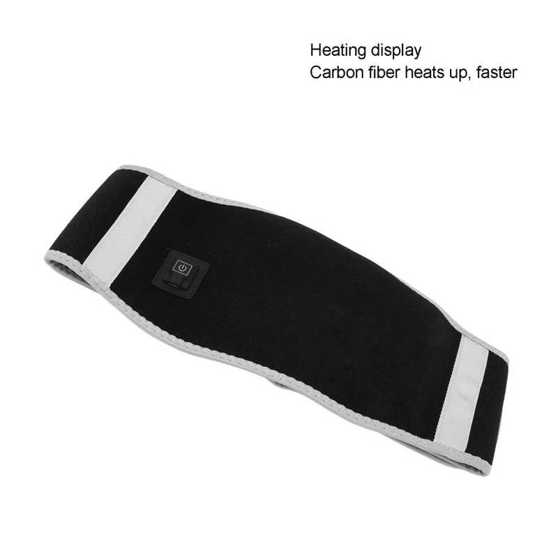 Heating Waist Belt 3 Heat Settings Lower Back Heating Wrap for Stomach Lumbar