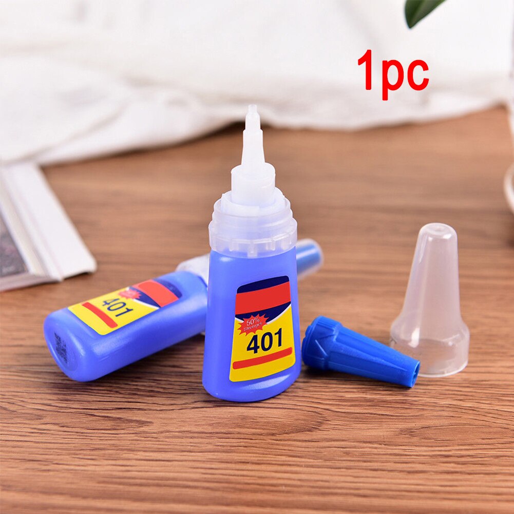 401 Rapid Fix Instant Fast Adhesive 20g Bottle Stronger Super Glue Multi-Purpose jewelry stone quick dry universal glue