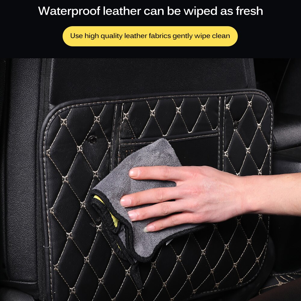 Back Seat Protector Premium Car Kick Mat Best Waterproof Protection For Upholstery From Dirt Mud Scratches