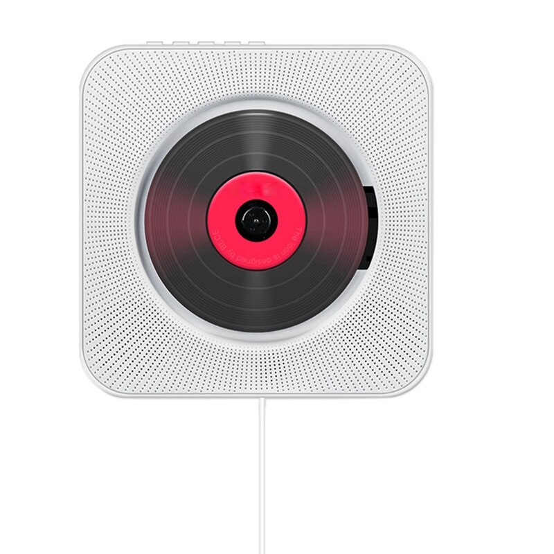 Cd-soitin seinälle asennettava bluetooth fm radio usb  mp3 ja kauko-ohjain sisäänrakennettu hifi-kaiutin