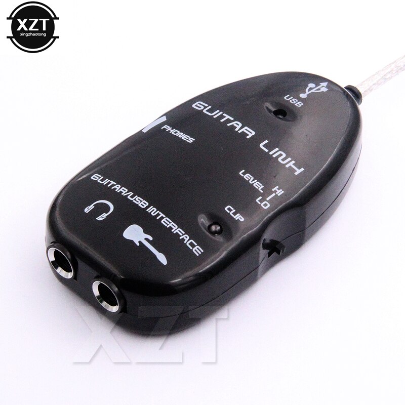Electric Guitar Cable Audio USB Link Interface Adapter For PC Music Recording Accessories For Guitar Players