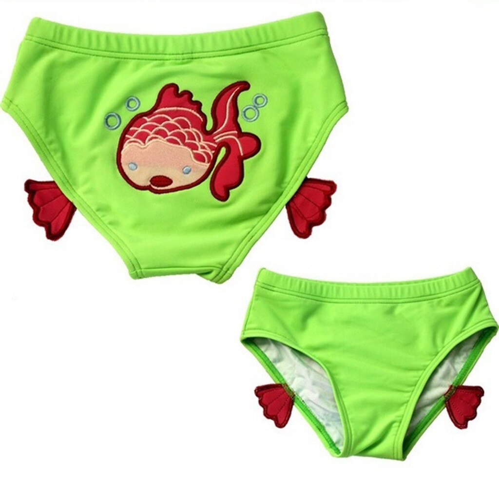 CHAMSGEND Kleinkind Baby Jungen Mädchen freundlicher Badehose Karikatur Gedruckt Hosen Bademode 19kann17 P35