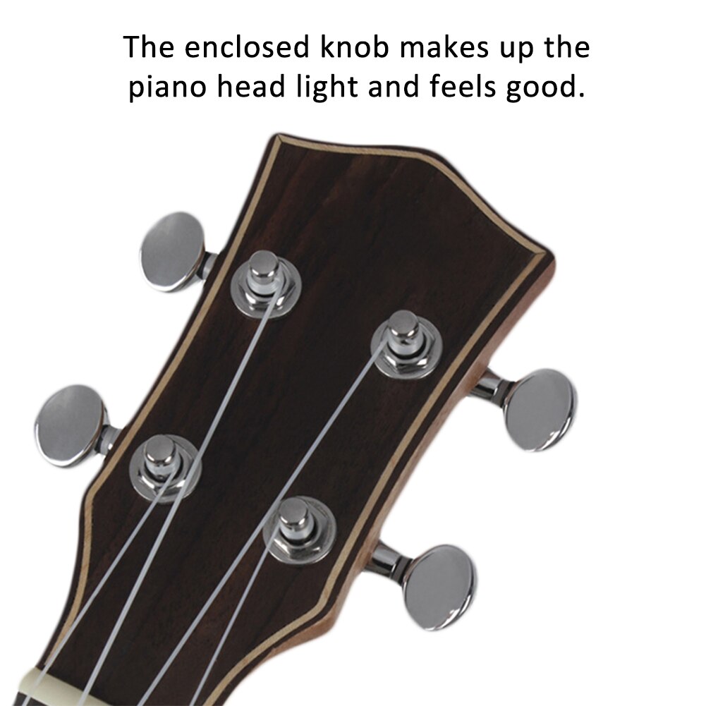 21/23/26 pollici in Legno di Noce ukulele Chitarra 4 Corde in Legno Chitarra Hawaiana Musicale Strumento Acustico