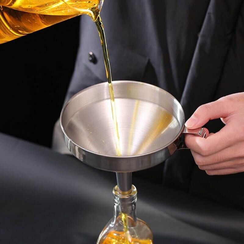 Neue Multifunktionale Edelstahl Trichter Utensilien Wein Trichter Haushalt Trichter Universal Kegel Kaffee Trichter S/M/L
