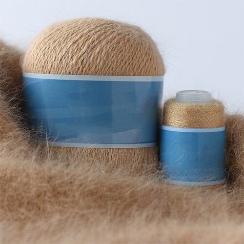 50g + 20g Zachte Nertsen Fluwelen Wol Garen voor Hand Breien Luxe Lange Pluche Wol Kasjmier haak Garen Voor Fall Winter: 33