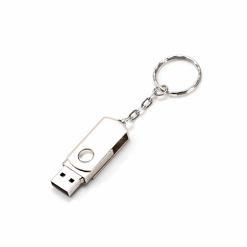 Unidade Flash USB de Alta Velocidade, Memory Stick, Disco em Chave, 2.0, 32GB, 64GB, 128GB, 16GB, 8GB, 4GB, 256GB: Prateado / 16 GB