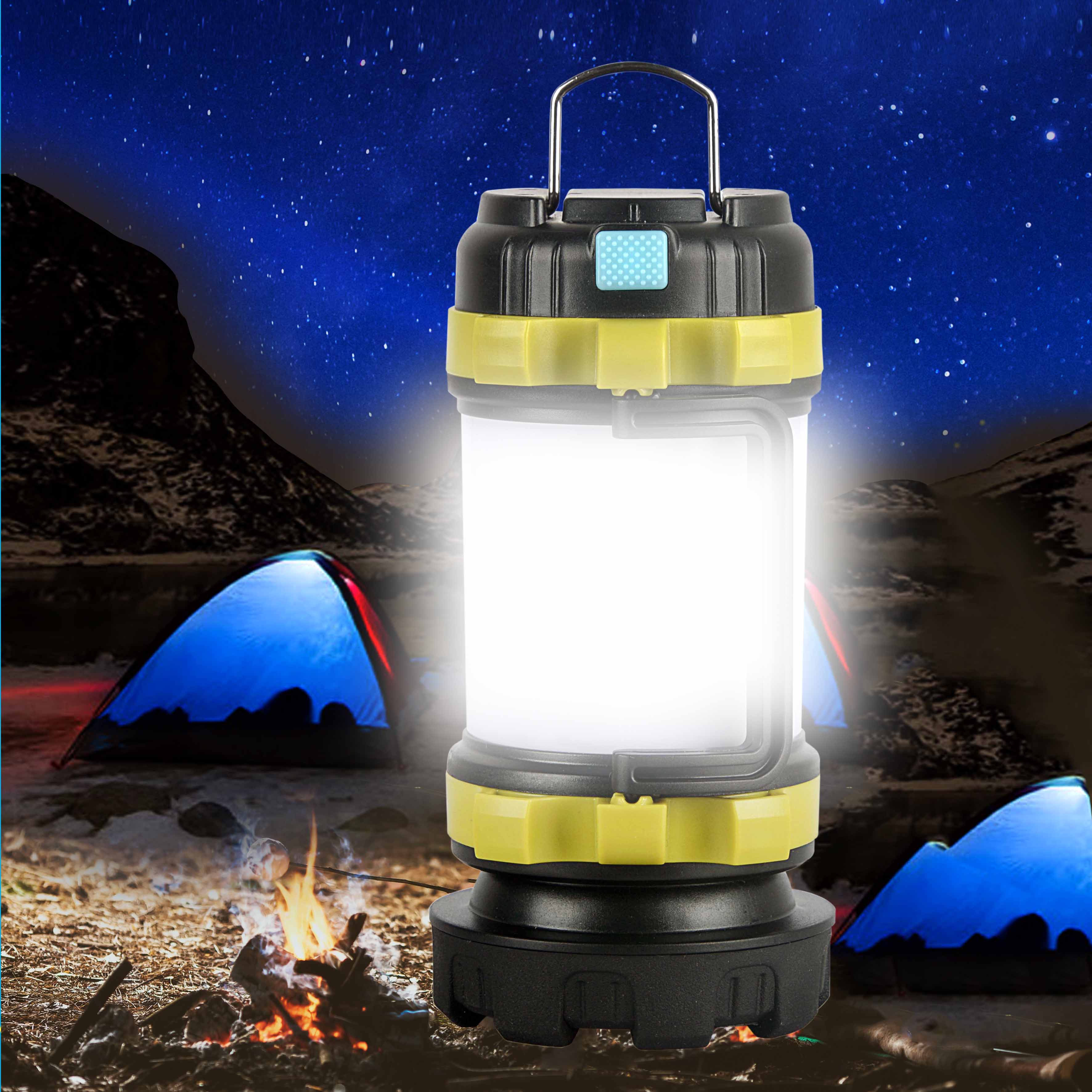 Outdoor Lamp Led Camping Licht Usb Oplaadbare Zaklamp Dimbare Spotlight Werk Licht Waterdicht Zoeklicht Nood Om