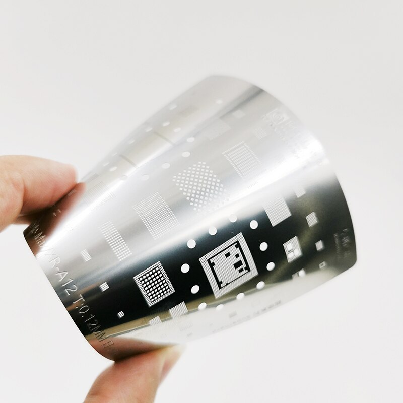For Snapdragon 665/710/SM6125/SM6150/SM7150/SDM710 For Oppo A11/A11X/A52/K3/RENO/U10 BGA Reballing Stencil Tin Solder Template