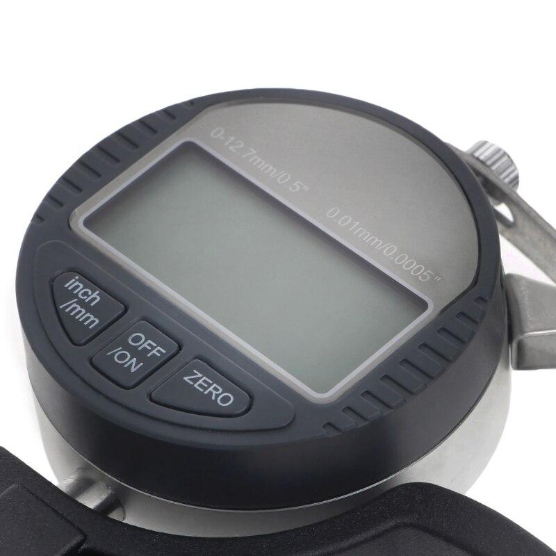 Electronic Micrometer Digital Thickness Meter Gauge 0.01mm Depth Tester for Paper Film Leather Thickness Measuring Tool