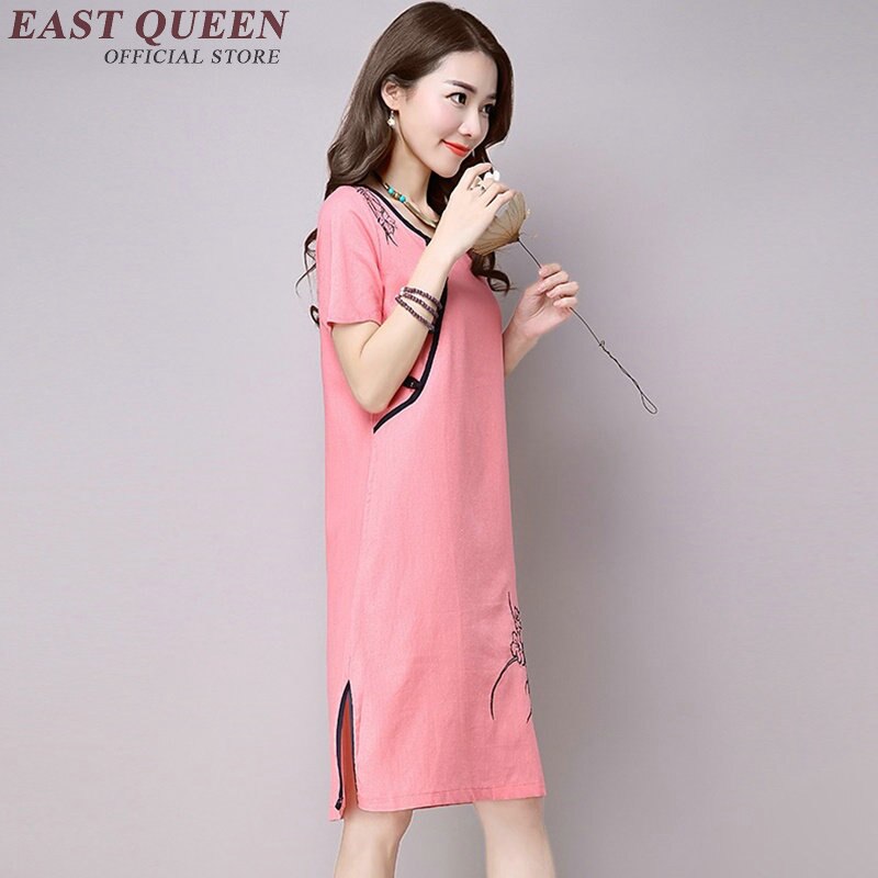 Orientalischen stil kleider qi pao kurze cheongsam kleid moderne qipao kleid frauen modernen chinesischen kleid AA1081