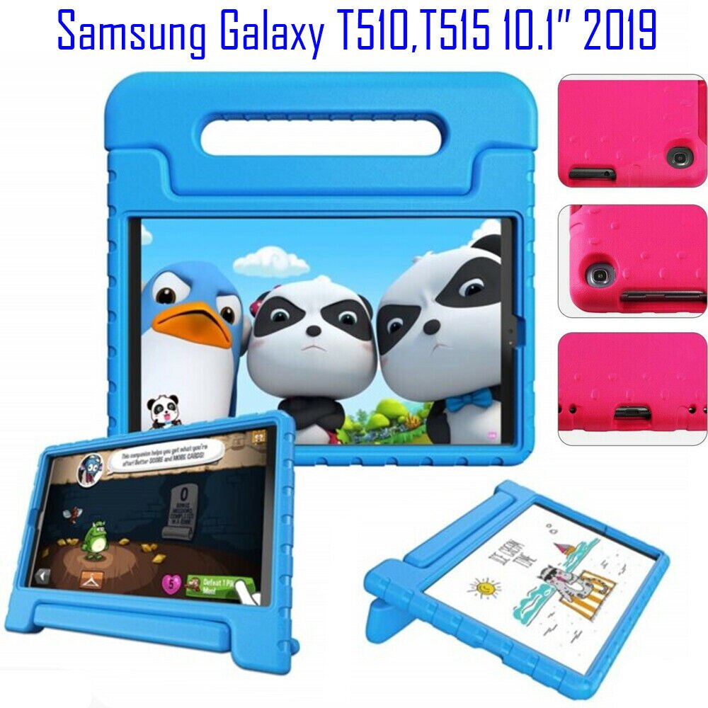Kids Shockproof EVA Foam Handle Tablet Case Cover For Samsung Galaxy Tab 10.1"inch T510 T515