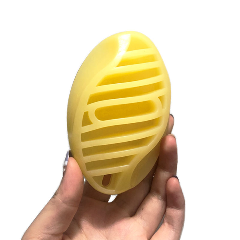 Pet produtos para escova de massagem do gato do cão pentes limpador de depilação do filhote de cachorro slicker escovas ferramentas de lavagem suave cerdas de silicone: L 105X70mm / No retail package